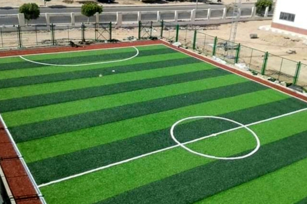 Pembuatan Lapangan Mini Soccer Pembuatan Lapangan Mini Soccer